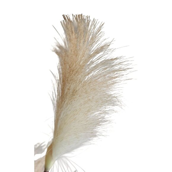 Hand Tied Artificial Flower Bouquet With faux hydrangeas pampas grass cream peac - Picture 4 of 16